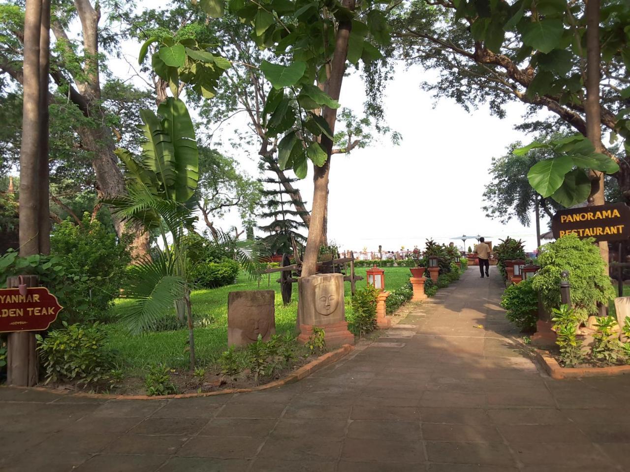 Bagan Hotel River View Bagian luar foto