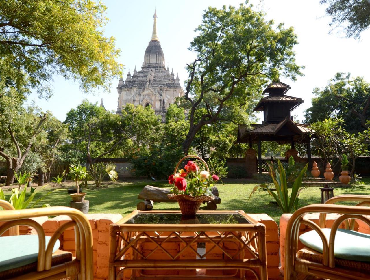 Bagan Hotel River View Bagian luar foto